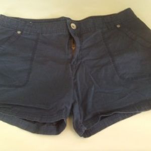 DKNY Women’s Shorts: Navy Size 14